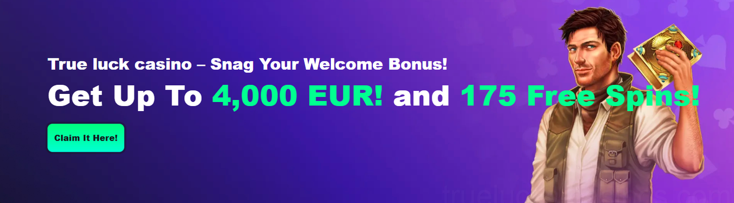 TrueLuck Casino Welcome